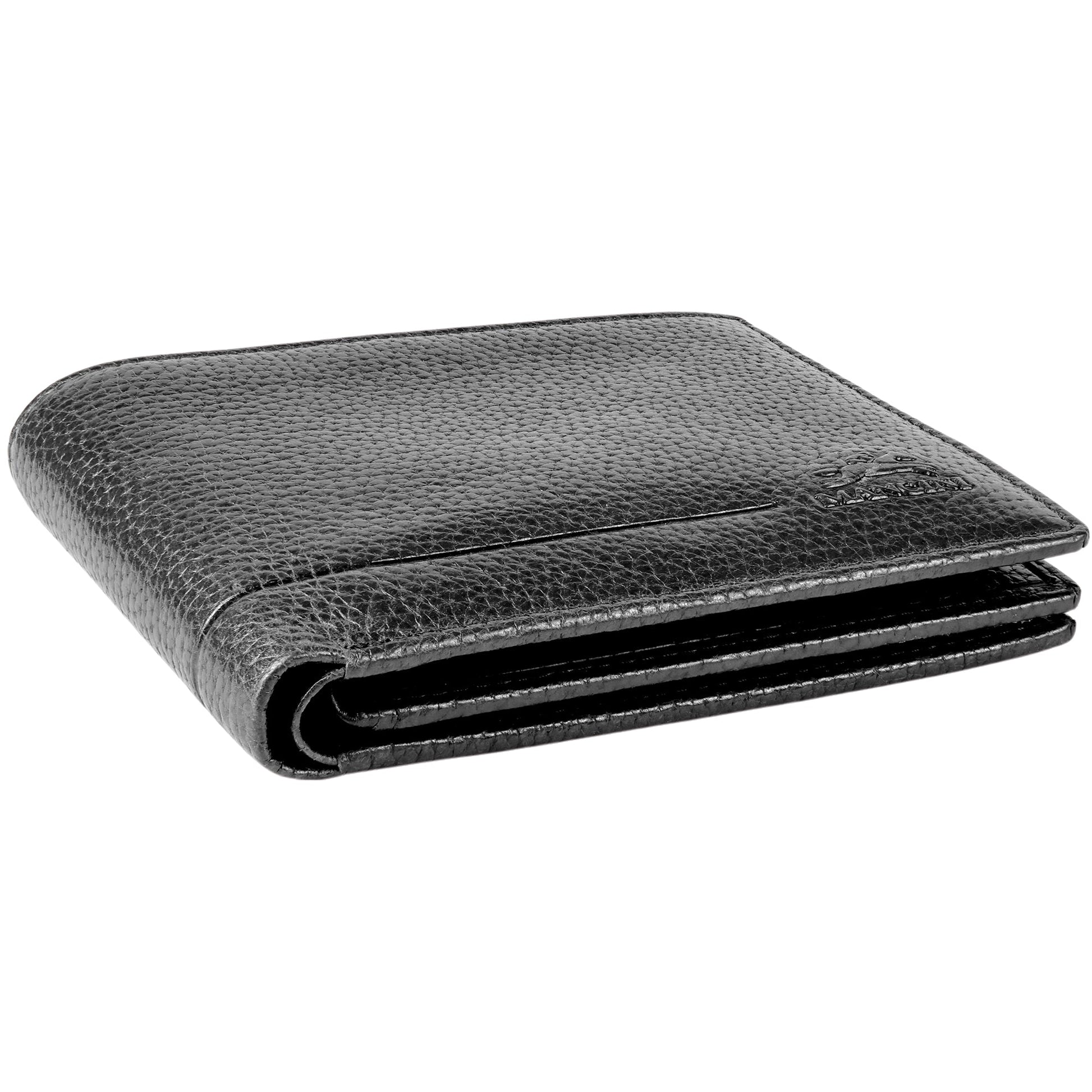 Mancini Wallets Mancini Fifth Avenue RFID Secure Center Wing Wallet with Coin Pocket