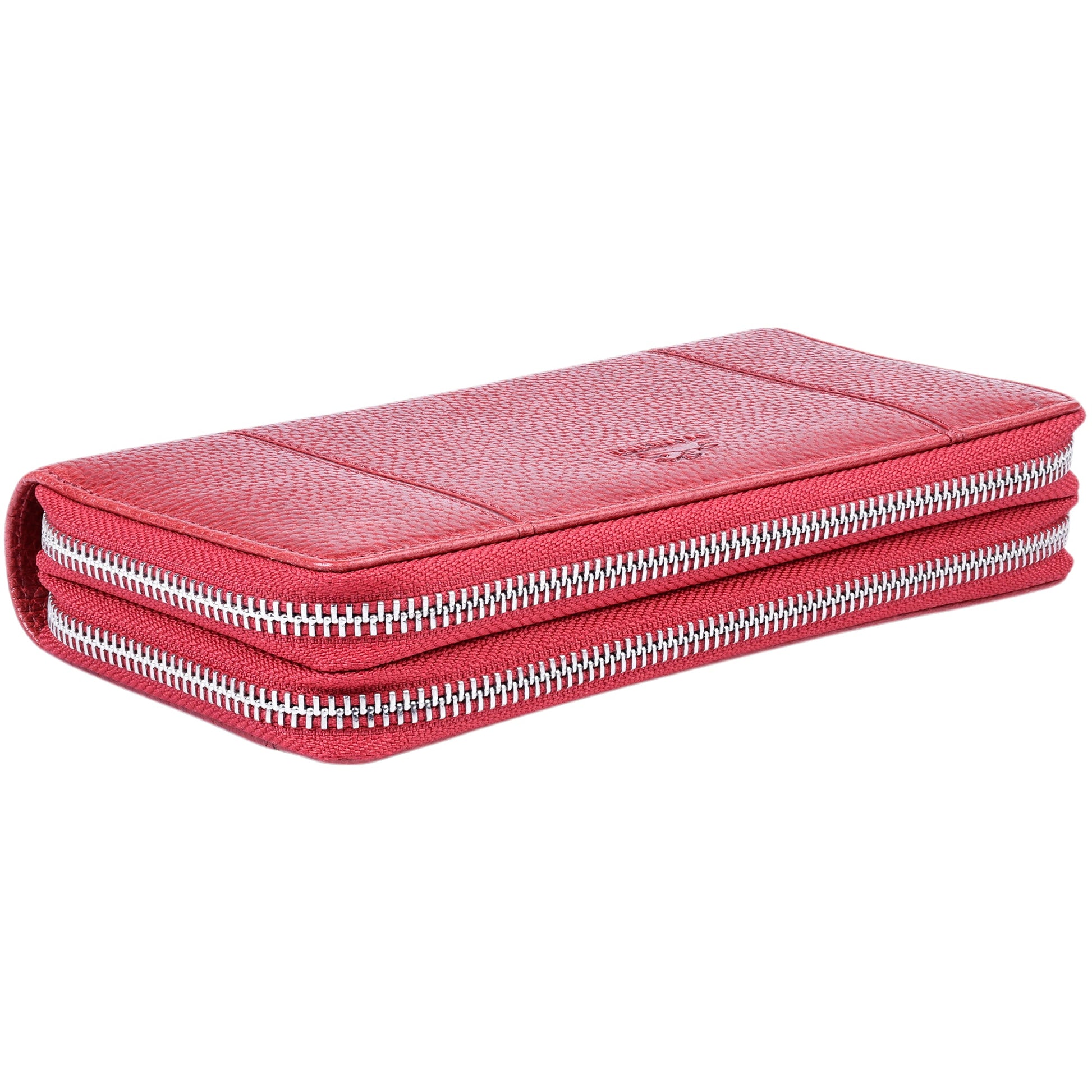 Mancini Wallets Mancini Fifth Avenue RFID Secure Double Zipper Wallet