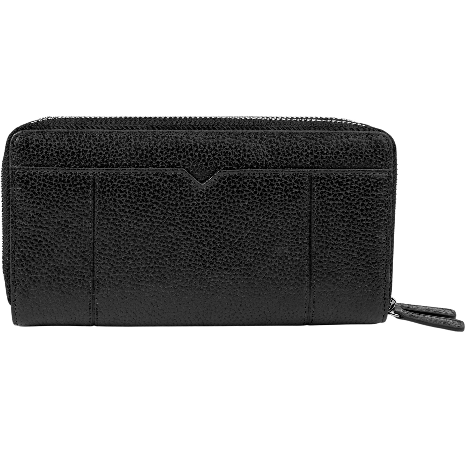 Mancini Wallets Mancini Fifth Avenue RFID Secure Double Zipper Wallet