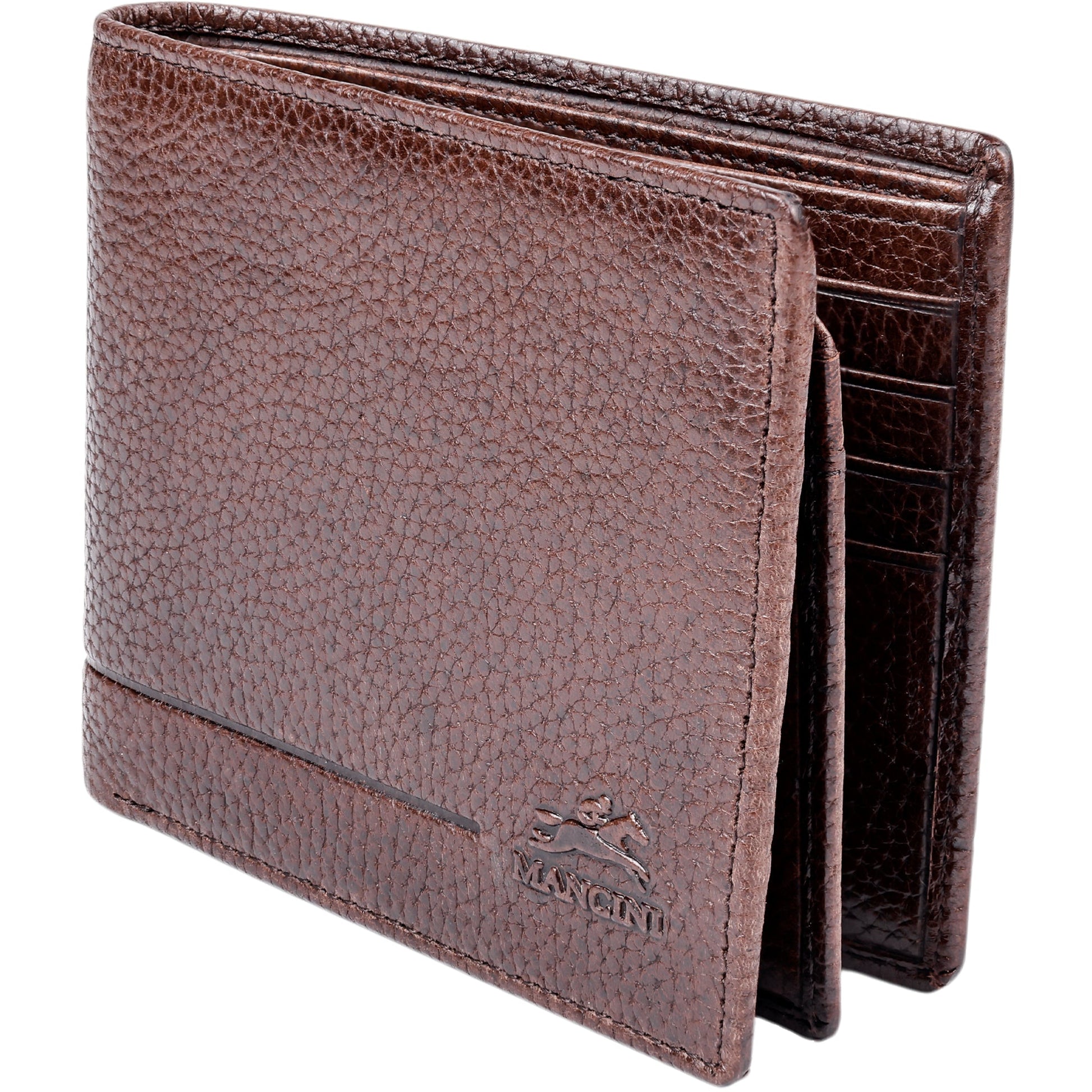 Mancini Wallets Mancini Fifth Avenue RFID Secure Left Wing Billfold
