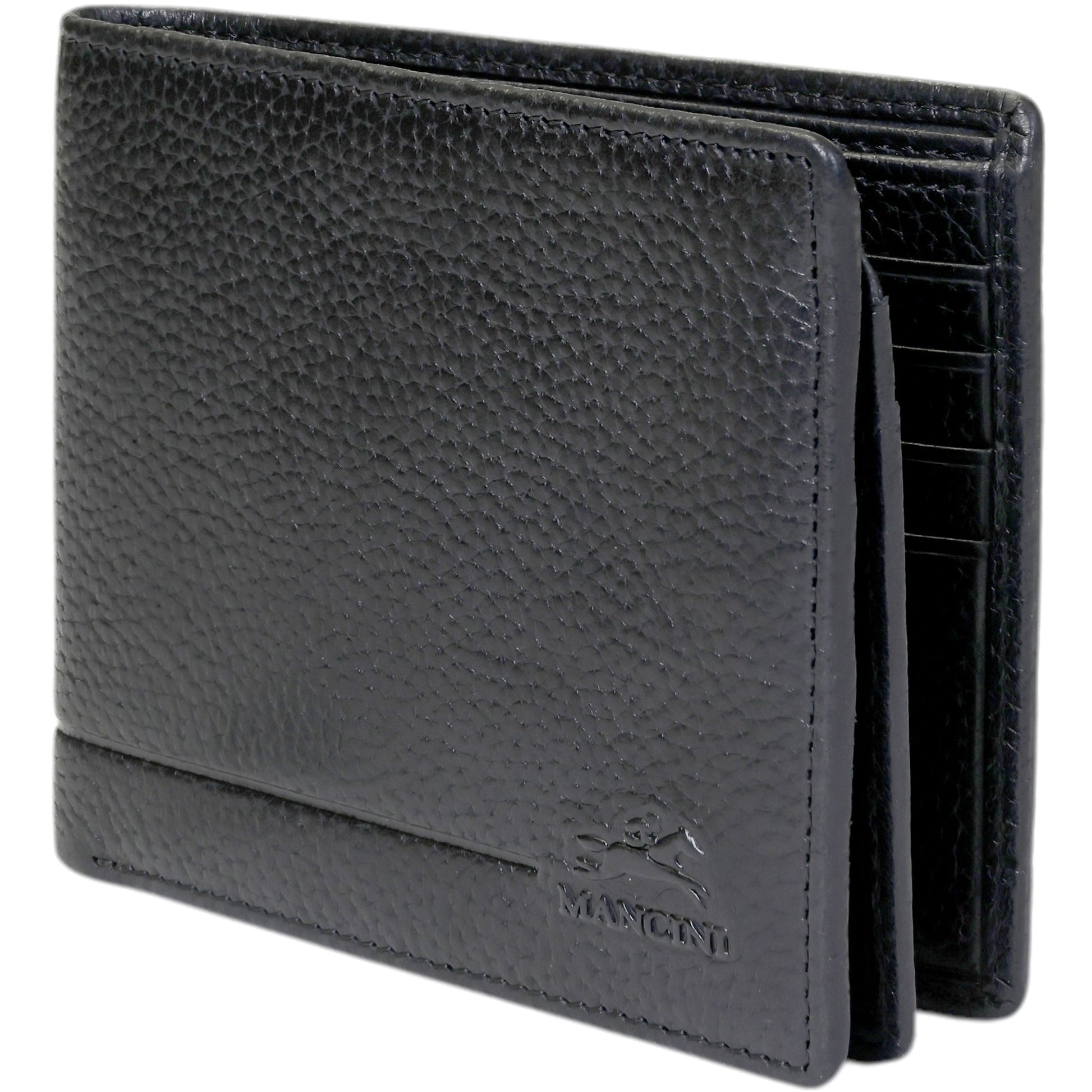 Mancini Wallets Mancini Fifth Avenue RFID Secure Left Wing Billfold