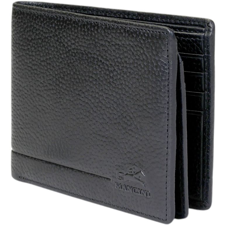 Mancini Wallets Mancini Fifth Avenue RFID Secure Left Wing Billfold