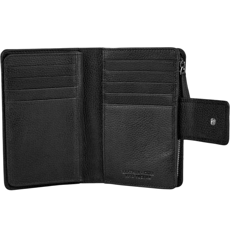 Mancini Wallets Mancini Fifth Avenue RFID Secure Medium Clutch Wallet