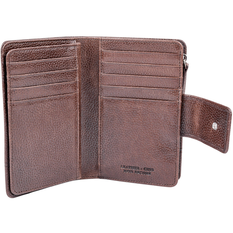 Mancini Wallets Mancini Fifth Avenue RFID Secure Medium Clutch Wallet