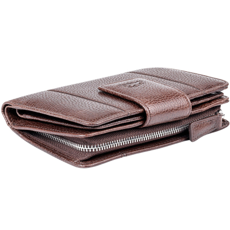 Mancini Wallets Mancini Fifth Avenue RFID Secure Medium Clutch Wallet
