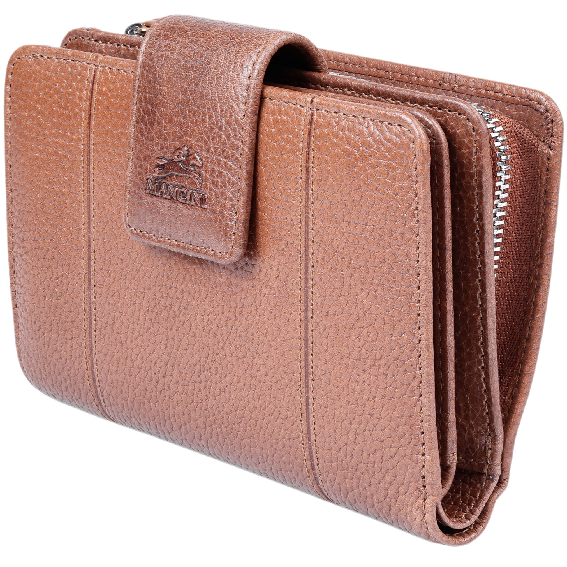 Mancini Wallets Mancini Fifth Avenue RFID Secure Medium Clutch Wallet