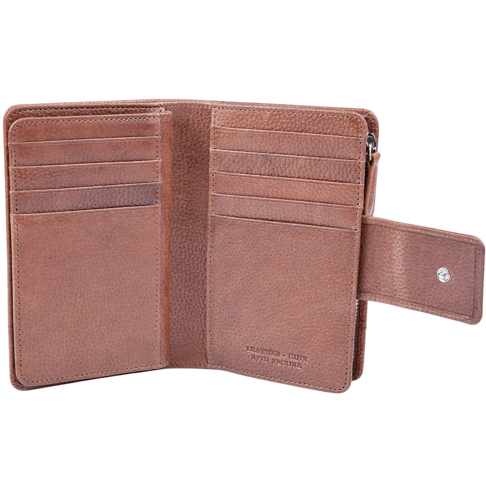 Mancini Wallets Mancini Fifth Avenue RFID Secure Medium Clutch Wallet