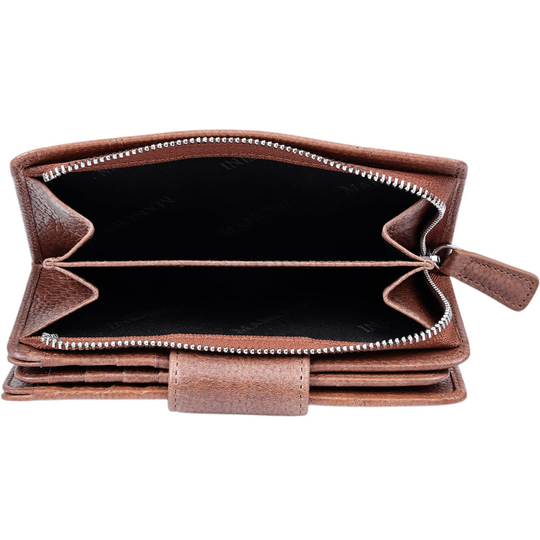 Mancini Wallets Mancini Fifth Avenue RFID Secure Medium Clutch Wallet