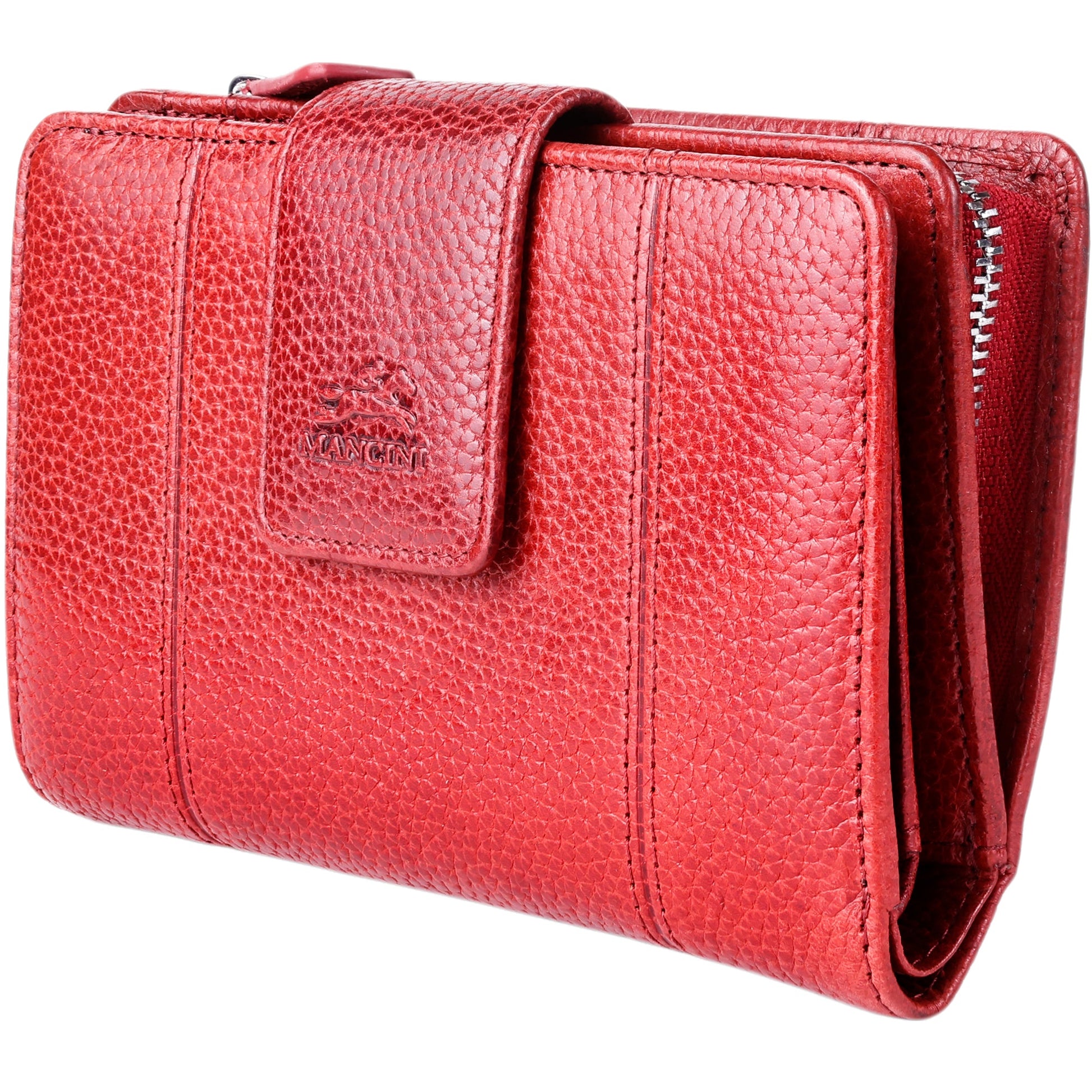Mancini Wallets Mancini Fifth Avenue RFID Secure Medium Clutch Wallet