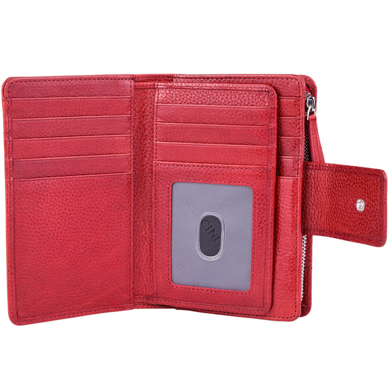 Mancini Wallets Mancini Fifth Avenue RFID Secure Medium Clutch Wallet