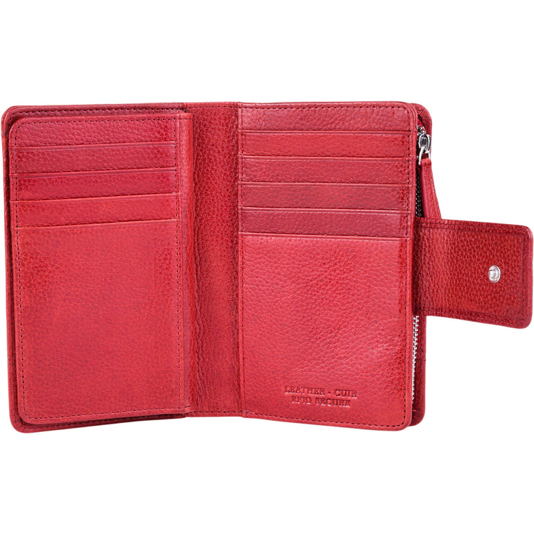 Mancini Wallets Mancini Fifth Avenue RFID Secure Medium Clutch Wallet