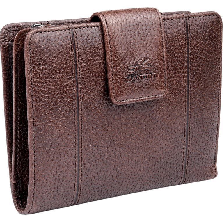 Mancini Wallets Mancini Fifth Avenue RFID Secure Medium Clutch Wallet