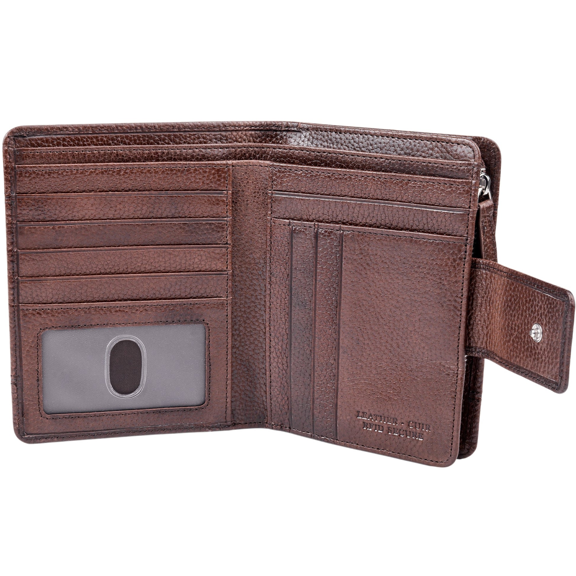 Mancini Wallets Mancini Fifth Avenue RFID Secure Medium Clutch Wallet
