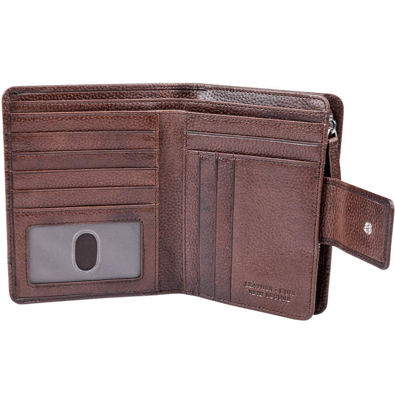 Mancini Wallets Mancini Fifth Avenue RFID Secure Medium Clutch Wallet