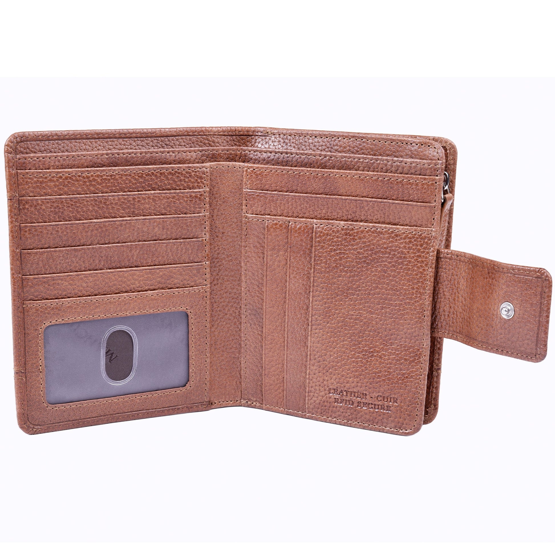Mancini Wallets Mancini Fifth Avenue RFID Secure Medium Clutch Wallet
