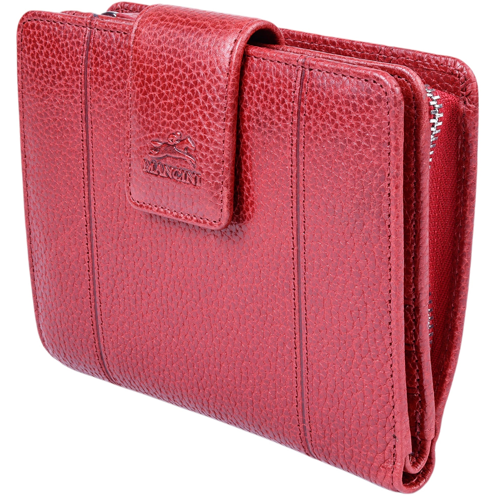 Mancini Wallets Mancini Fifth Avenue RFID Secure Medium Clutch Wallet