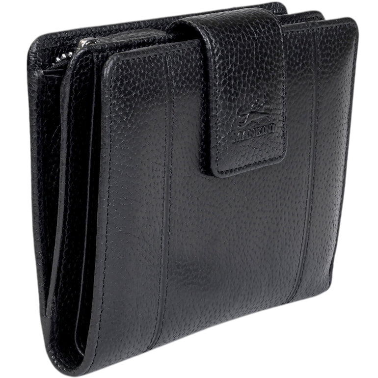 Mancini Wallets Mancini Fifth Avenue RFID Secure Medium Clutch Wallet