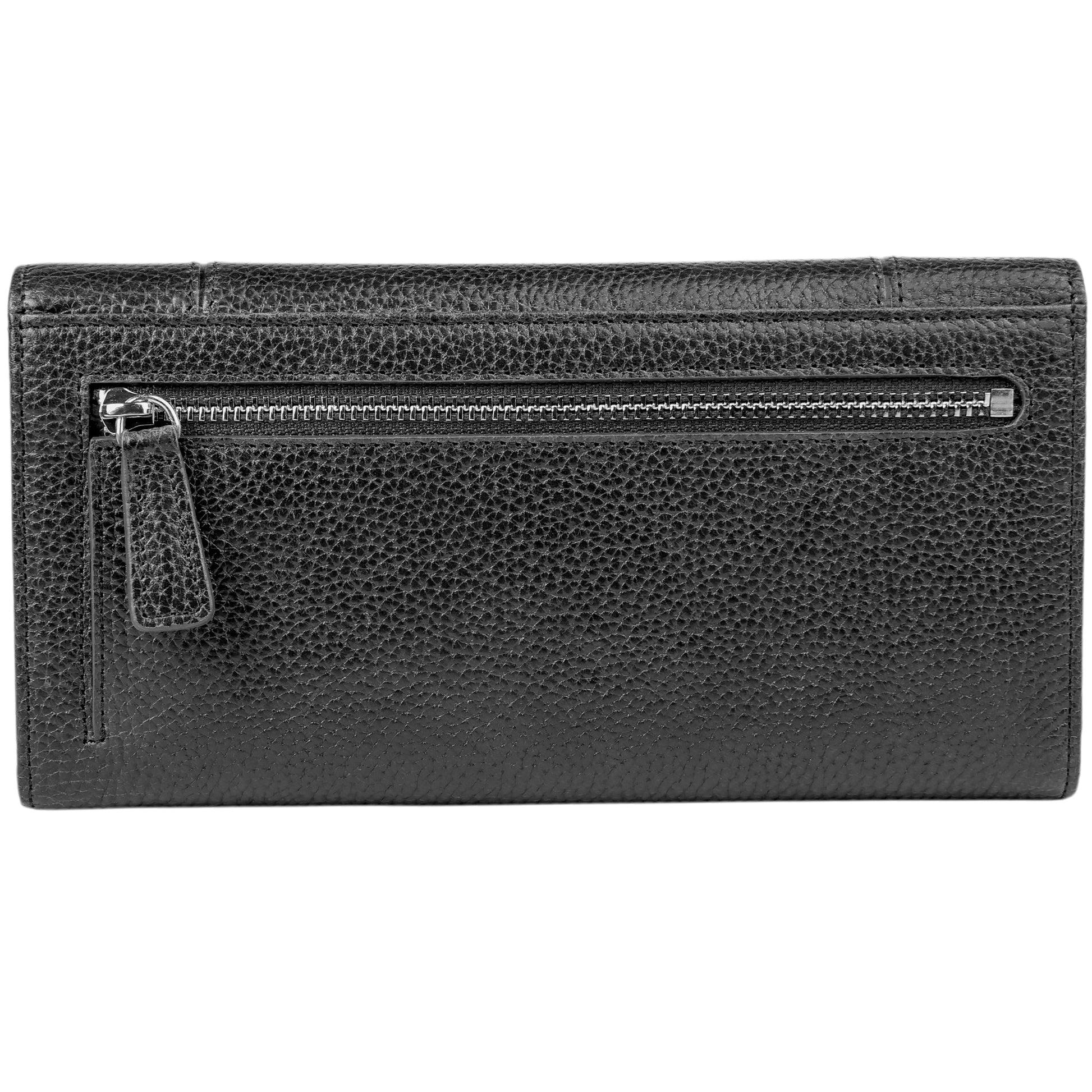 Mancini Wallets Mancini Fifth Avenue RFID Secure Quad Fold Wallet