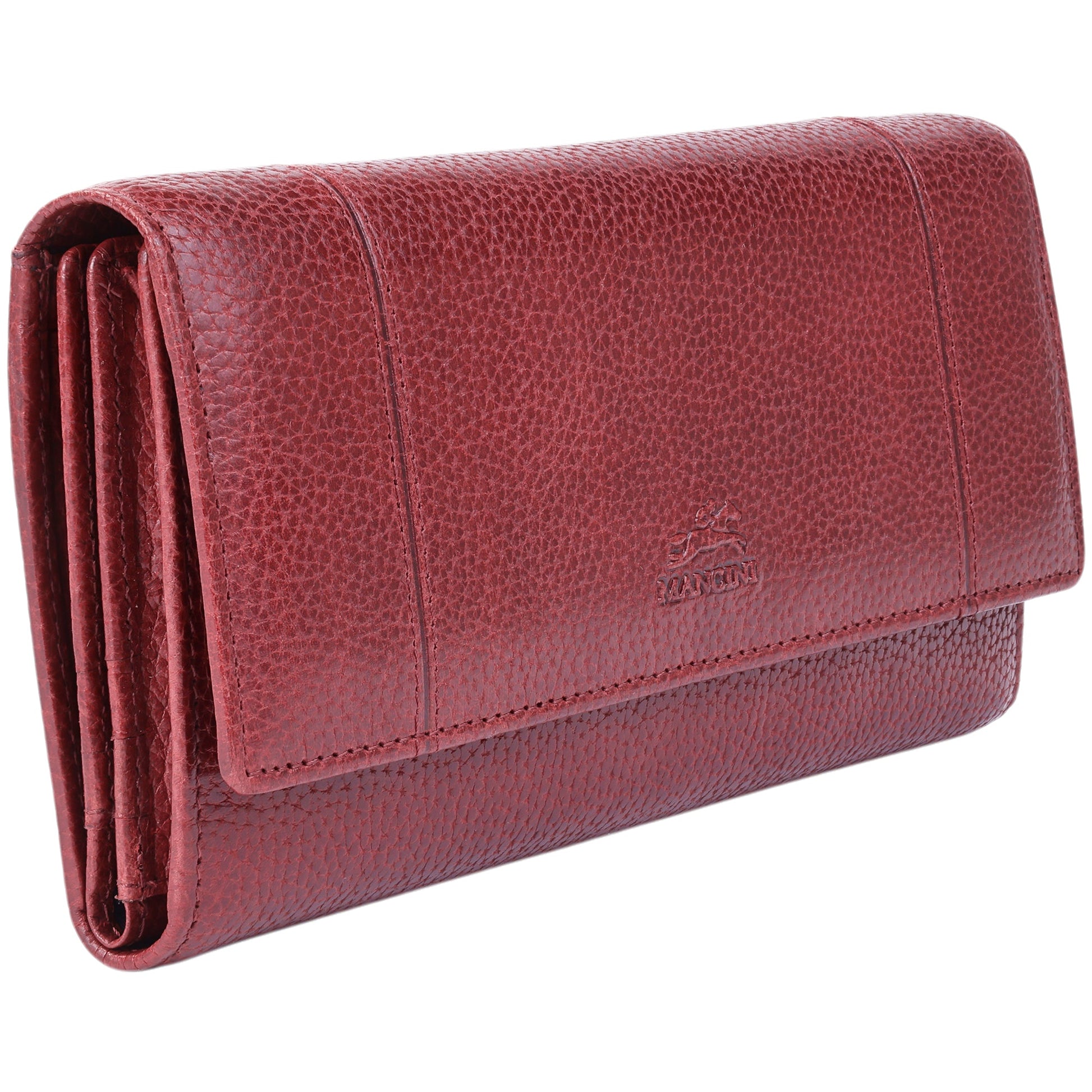 Mancini Wallets Mancini Fifth Avenue RFID Secure Quad Fold Wallet