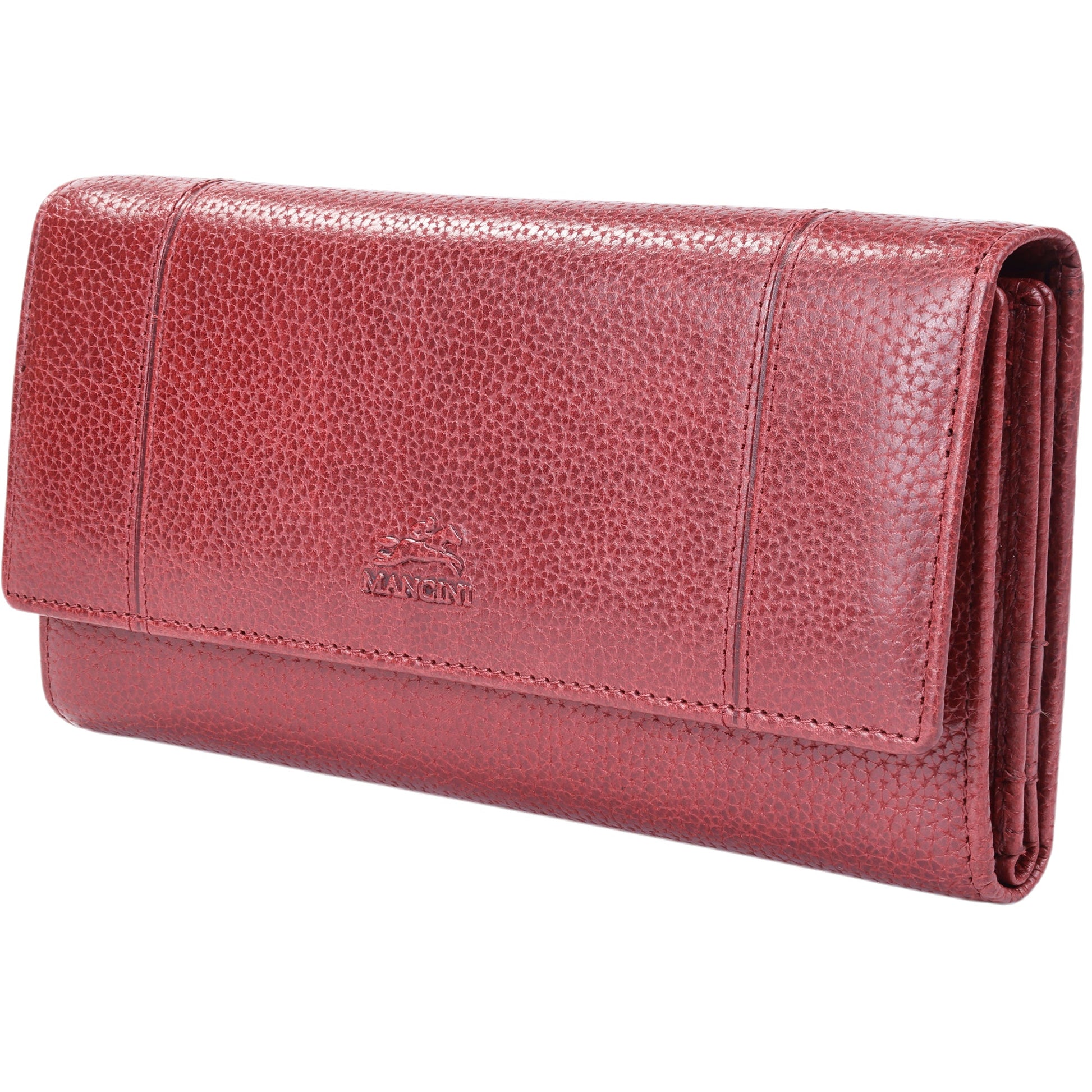 Mancini Wallets Mancini Fifth Avenue RFID Secure Quad Fold Wallet