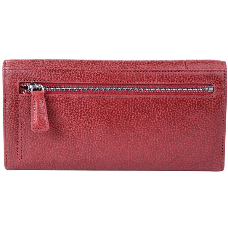 Mancini Wallets Mancini Fifth Avenue RFID Secure Quad Fold Wallet