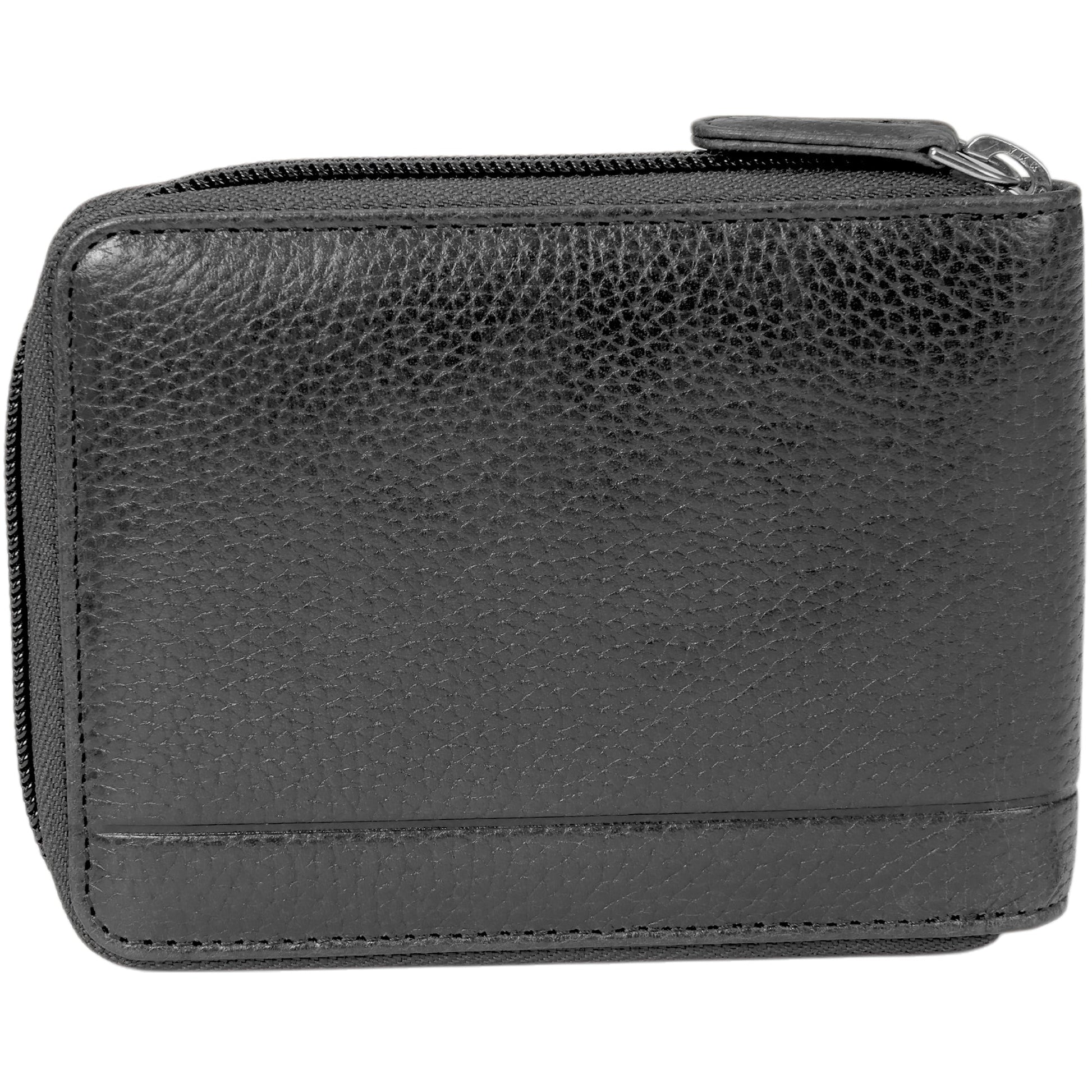 Mancini Wallets Mancini Fifth Avenue RFID Zippered Billfold with Removable Passcase