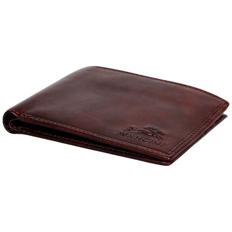 Mancini Wallets Mancini Pelle D’oro RFID Secure Billfold