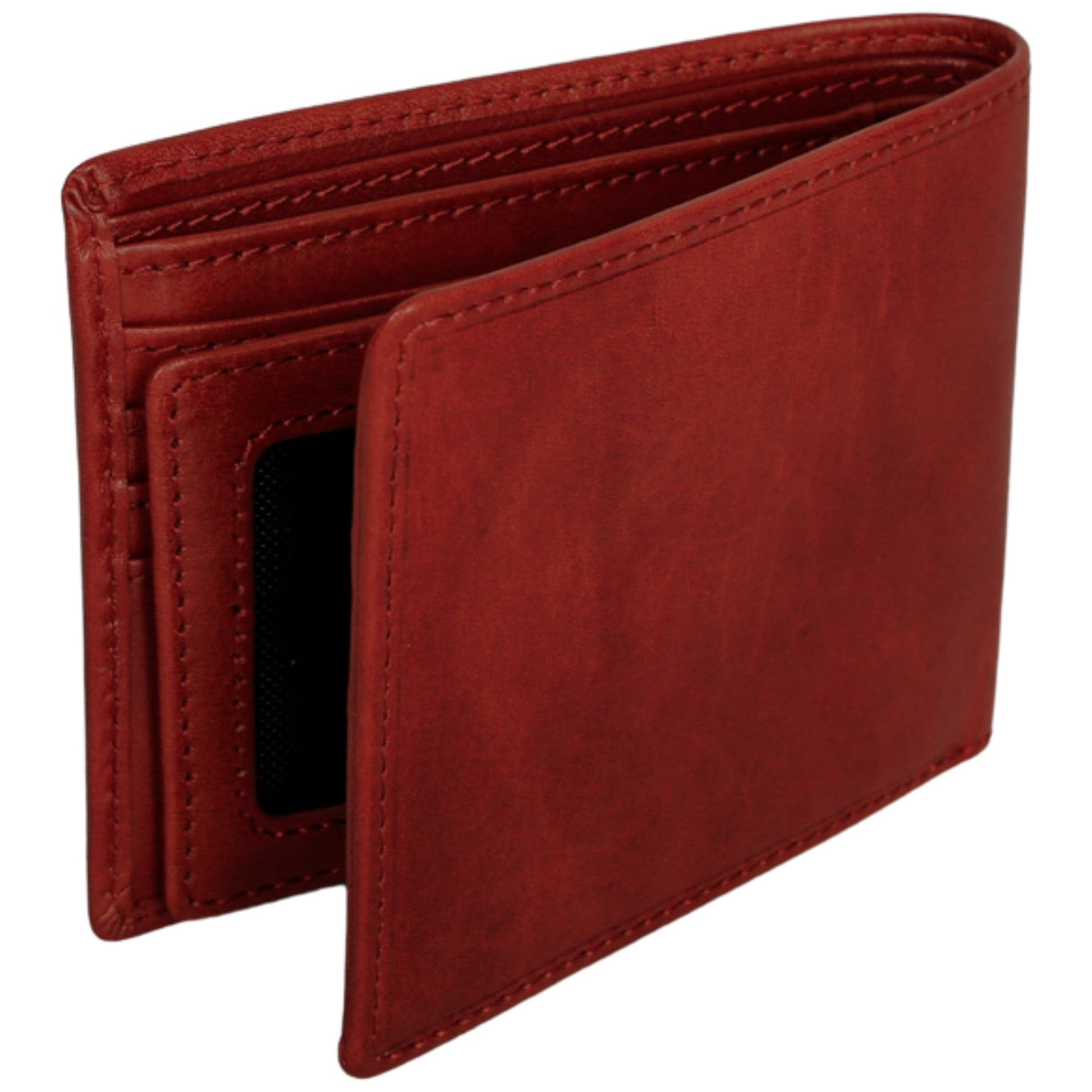 Mancini Wallets Mancini Pelle D’oro RFID Secure Center Wing Billfold