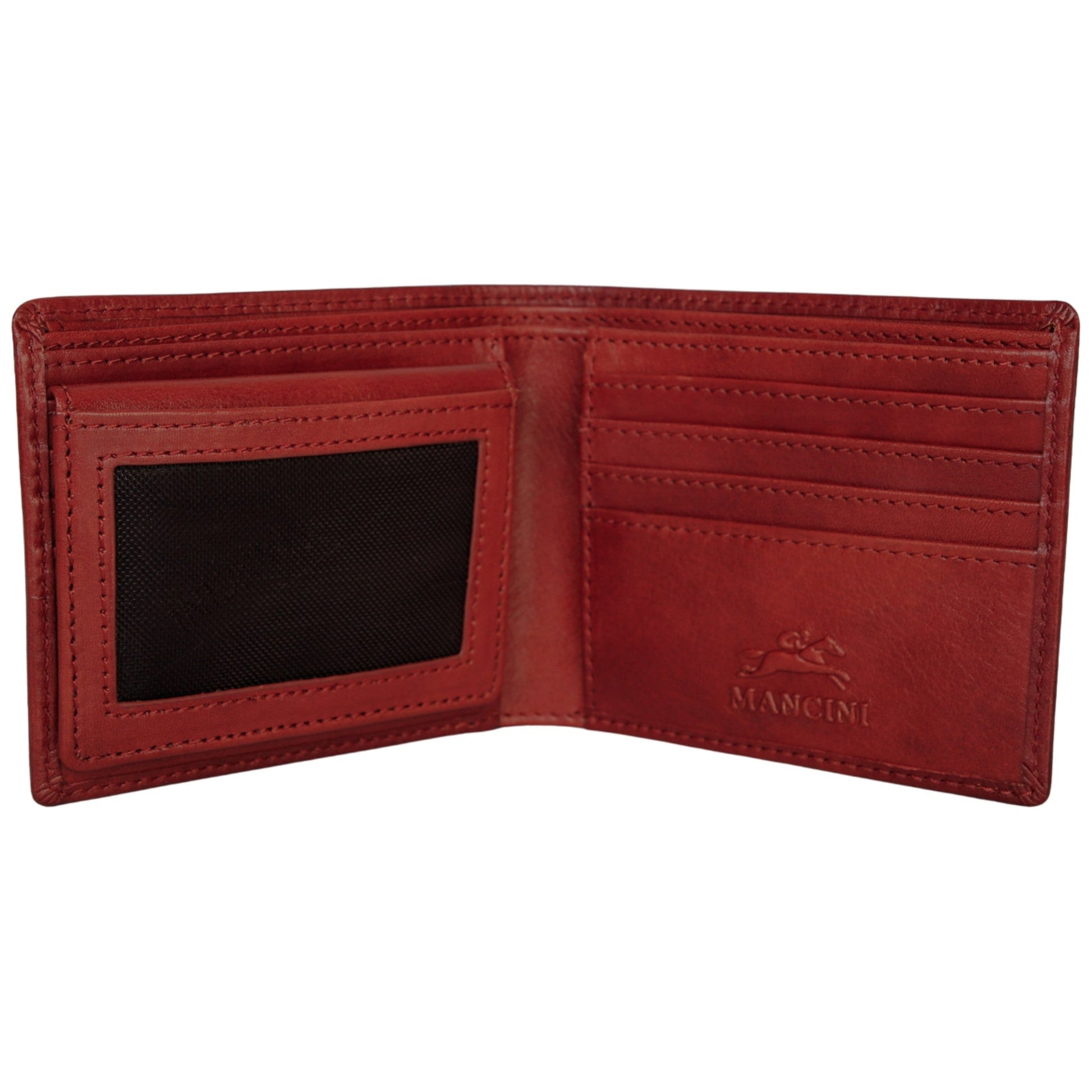 Mancini Wallets Mancini Pelle D’oro RFID Secure Left Wing Billfold