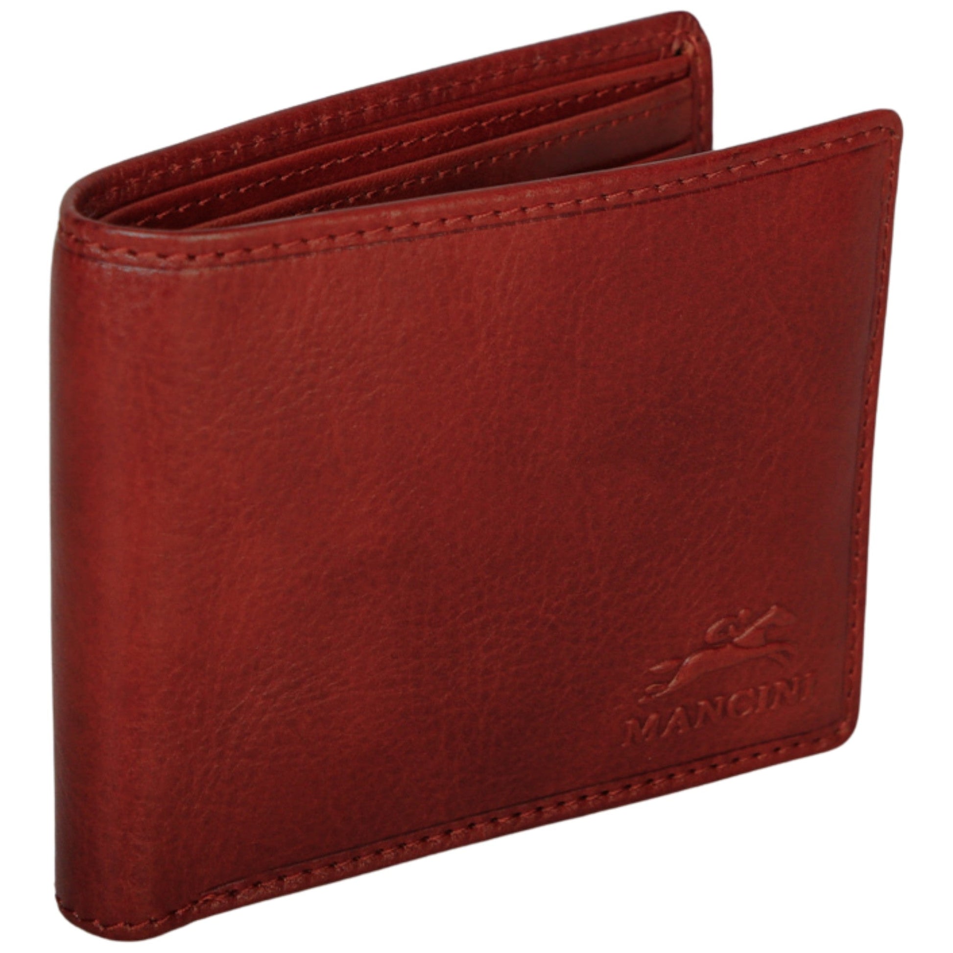 Mancini Wallets Mancini Pelle D’oro RFID Secure Left Wing Billfold