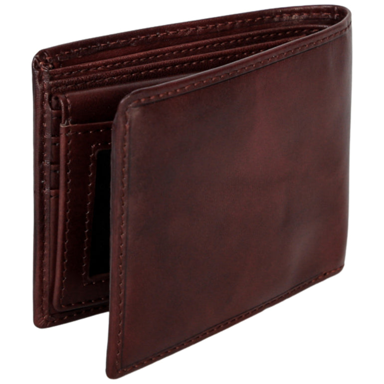 Mancini Wallets Mancini Pelle D’oro RFID Secure Left Wing Billfold