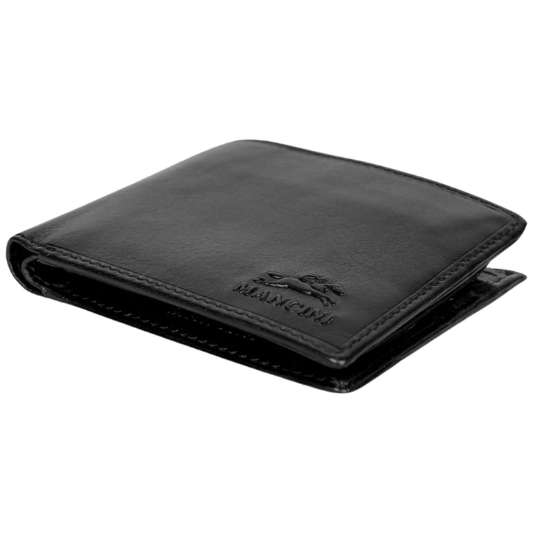 Mancini Wallets Mancini Pelle D’oro RFID Secure Left Wing Billfold