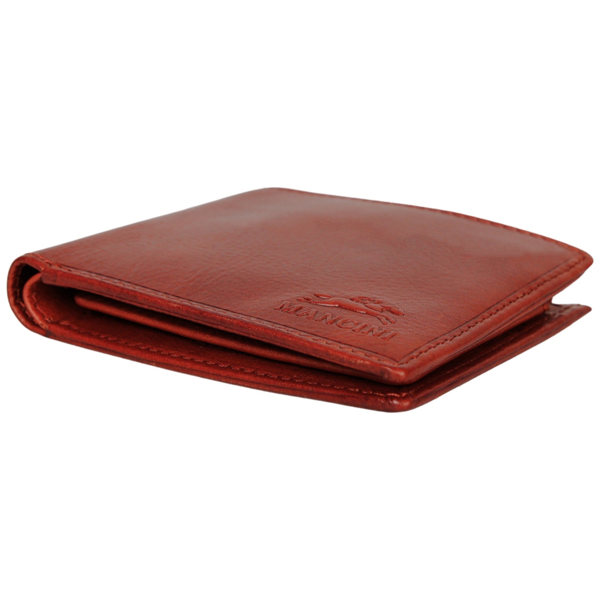 Mancini Wallets Mancini Pelle D’oro RFID Secure Left Wing Billfold