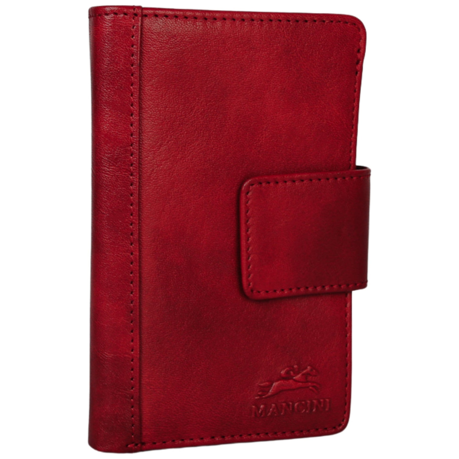 Mancini Wallets Mancini Pelle D’oro RFID Secure Medium Clutch Wallet