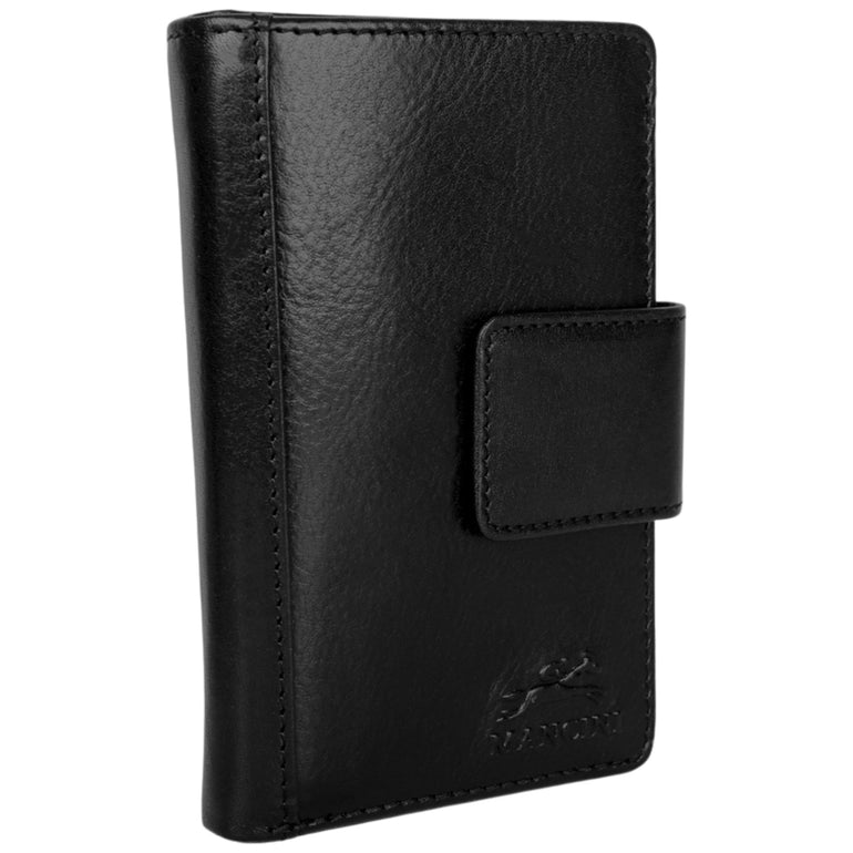 Mancini Wallets Mancini Pelle D’oro RFID Secure Medium Clutch Wallet