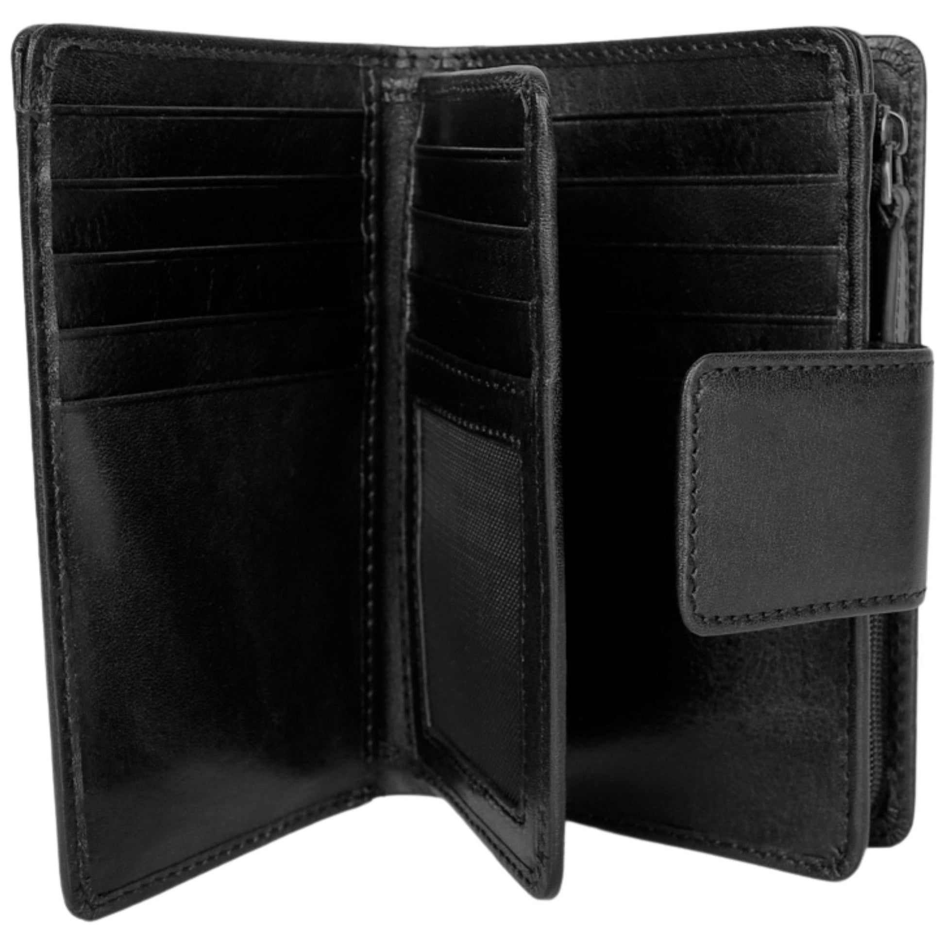 Mancini Wallets Mancini Pelle D’oro RFID Secure Medium Clutch Wallet