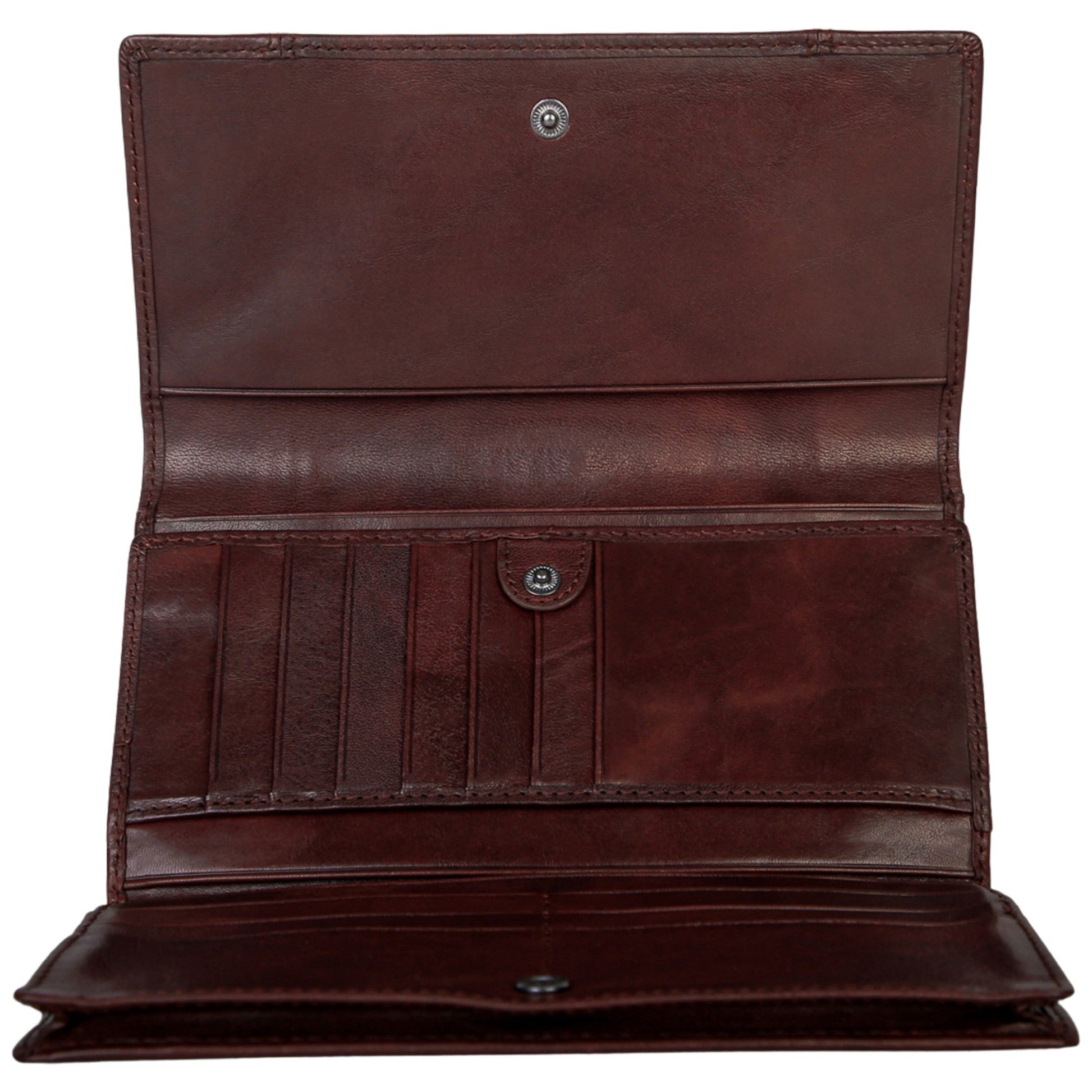 Mancini Wallets Mancini Pelle D’oro RFID Secure Quad Fold Wallet