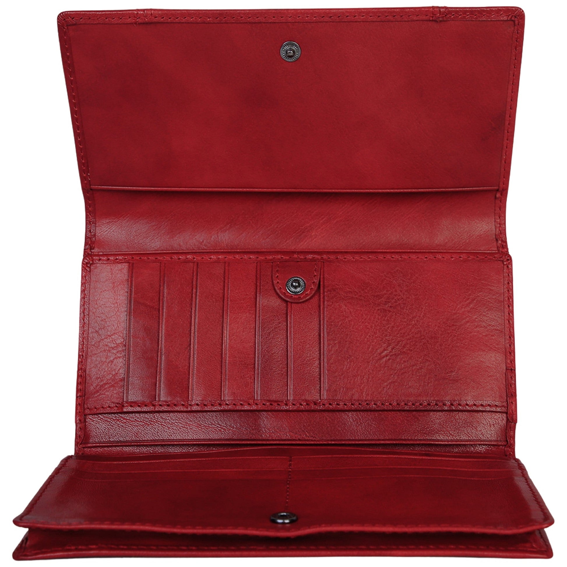 Mancini Wallets Mancini Pelle D’oro RFID Secure Quad Fold Wallet