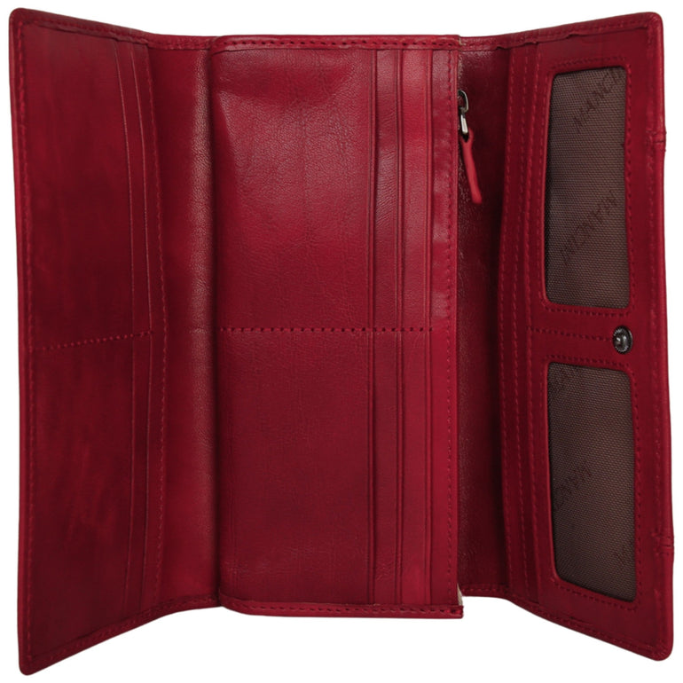 Mancini Wallets Mancini Pelle D’oro RFID Secure Trifold Wallet