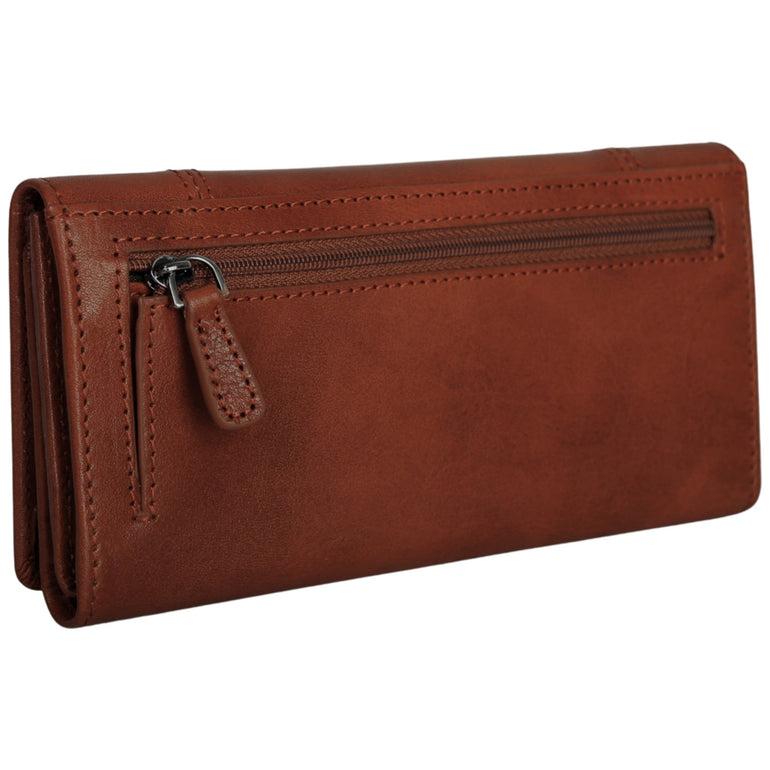 Mancini Wallets Mancini Pelle D’oro RFID Secure Trifold Wallet