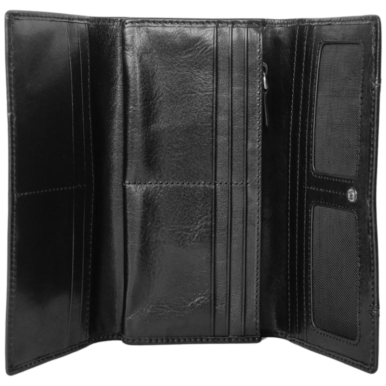 Mancini Wallets Mancini Pelle D’oro RFID Secure Trifold Wallet