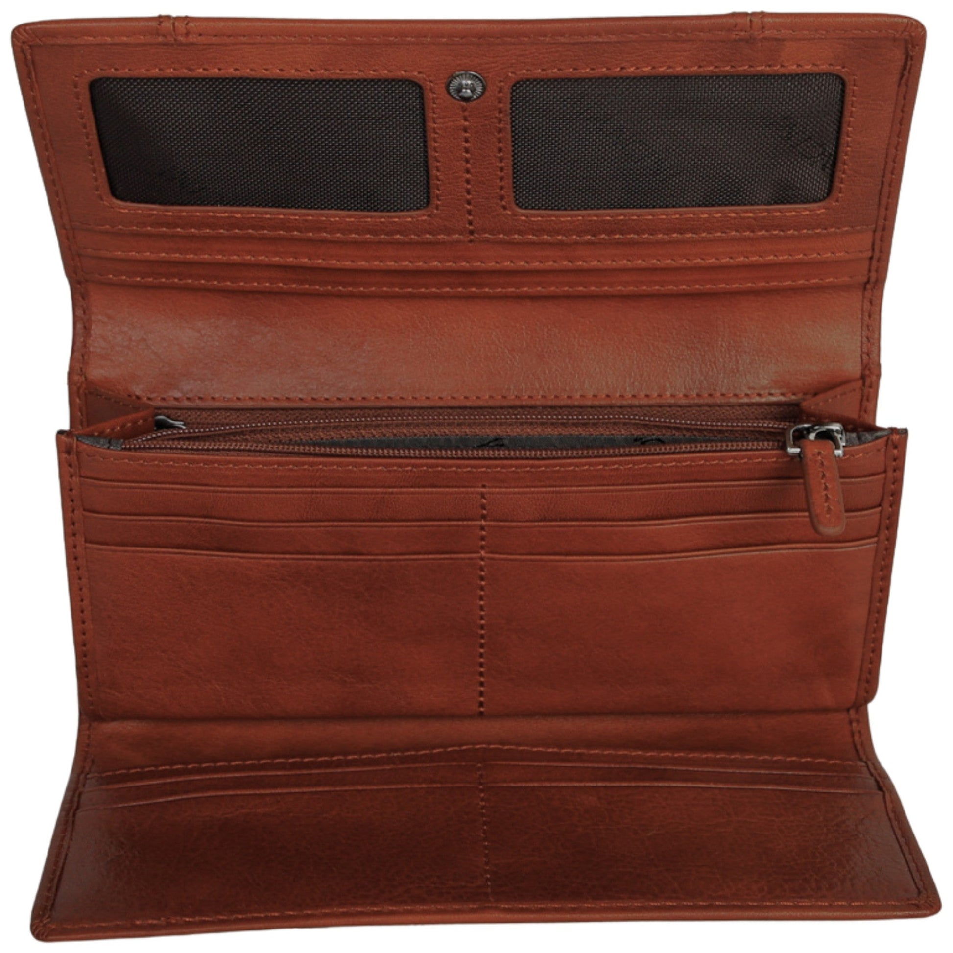 Mancini Wallets Mancini Pelle D’oro RFID Secure Trifold Wallet