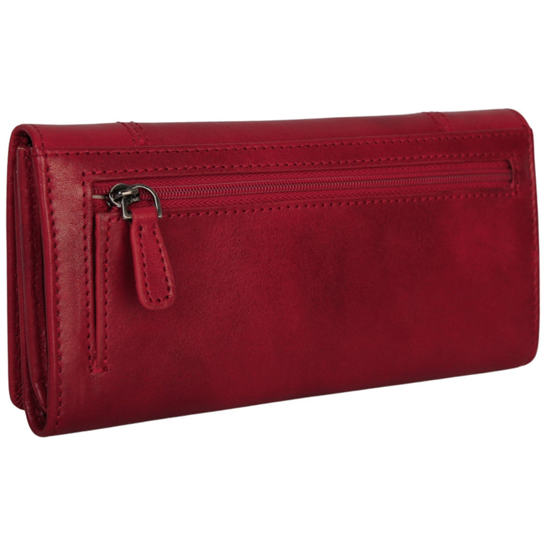 Mancini Wallets Mancini Pelle D’oro RFID Secure Trifold Wallet