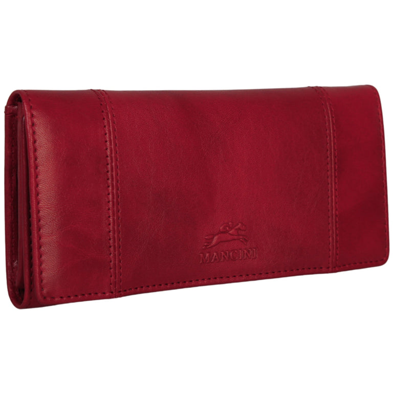 Mancini Wallets Mancini Pelle D’oro RFID Secure Trifold Wallet