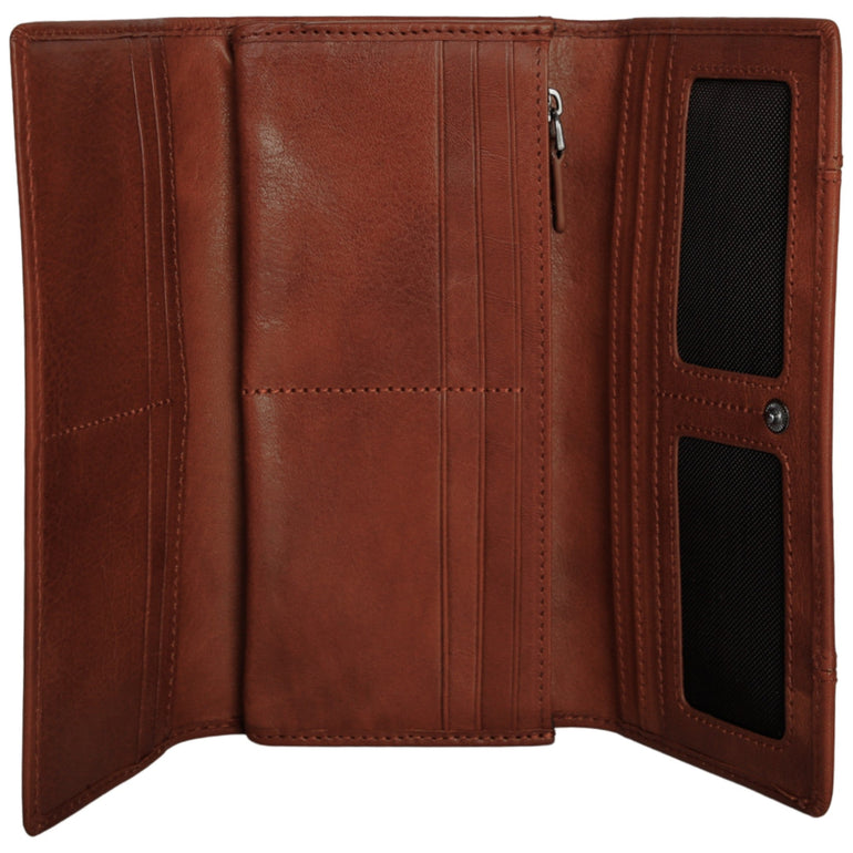 Mancini Wallets Mancini Pelle D’oro RFID Secure Trifold Wallet