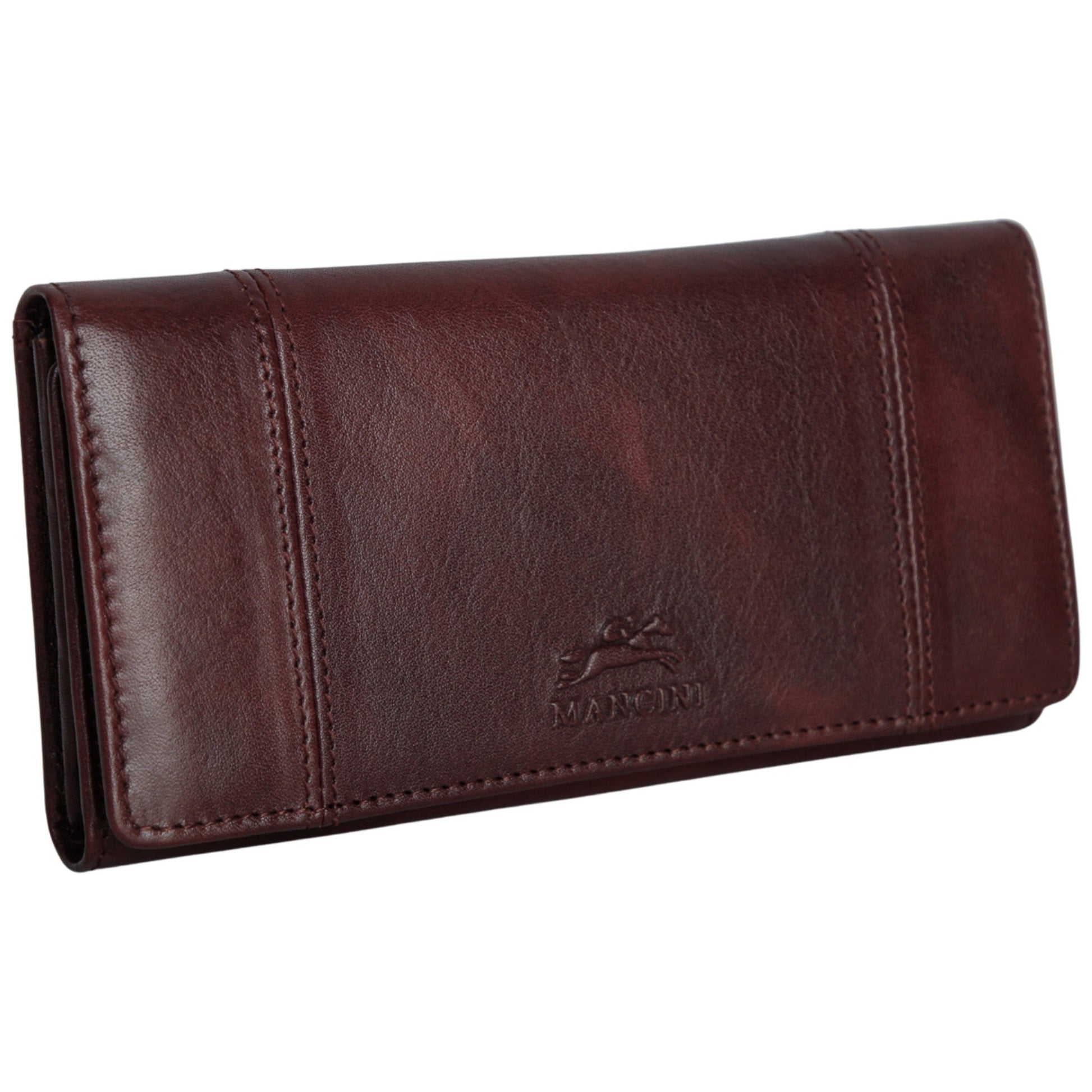 Mancini Wallets Mancini Pelle D’oro RFID Secure Trifold Wallet