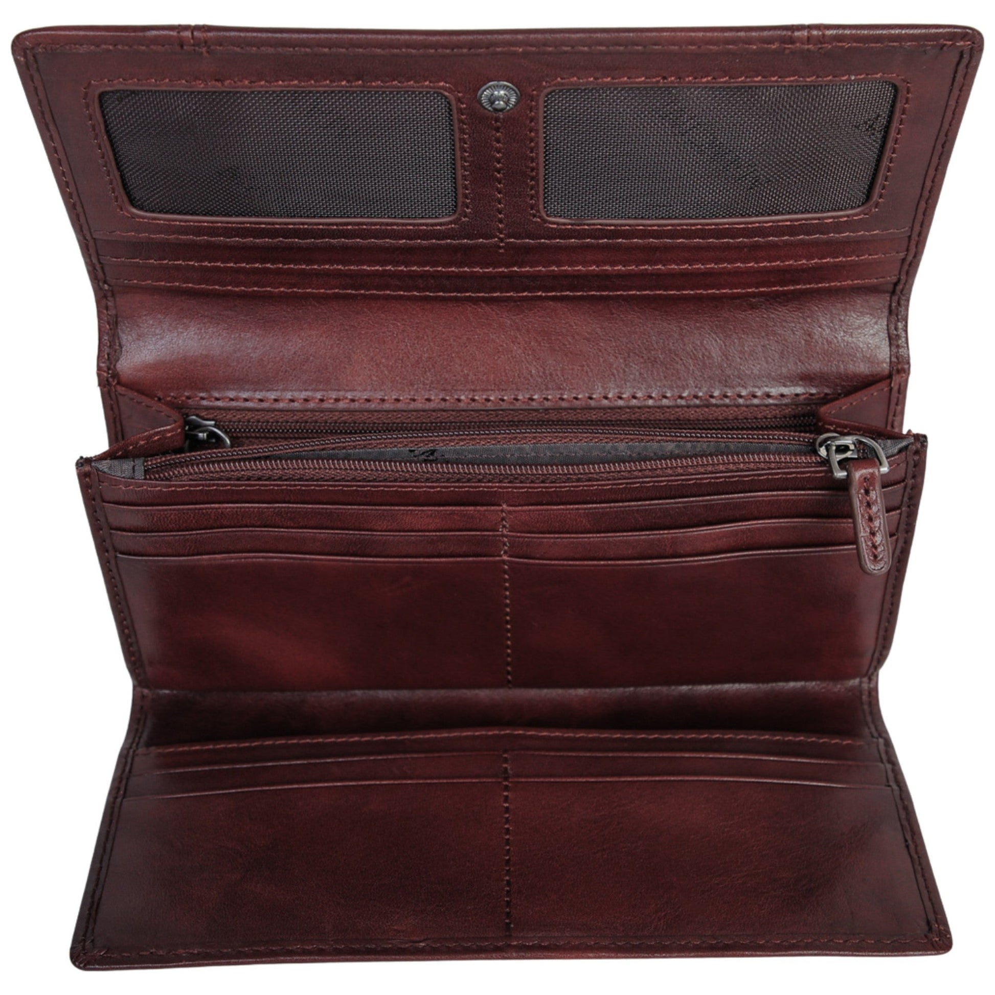Mancini Wallets Mancini Pelle D’oro RFID Secure Trifold Wallet