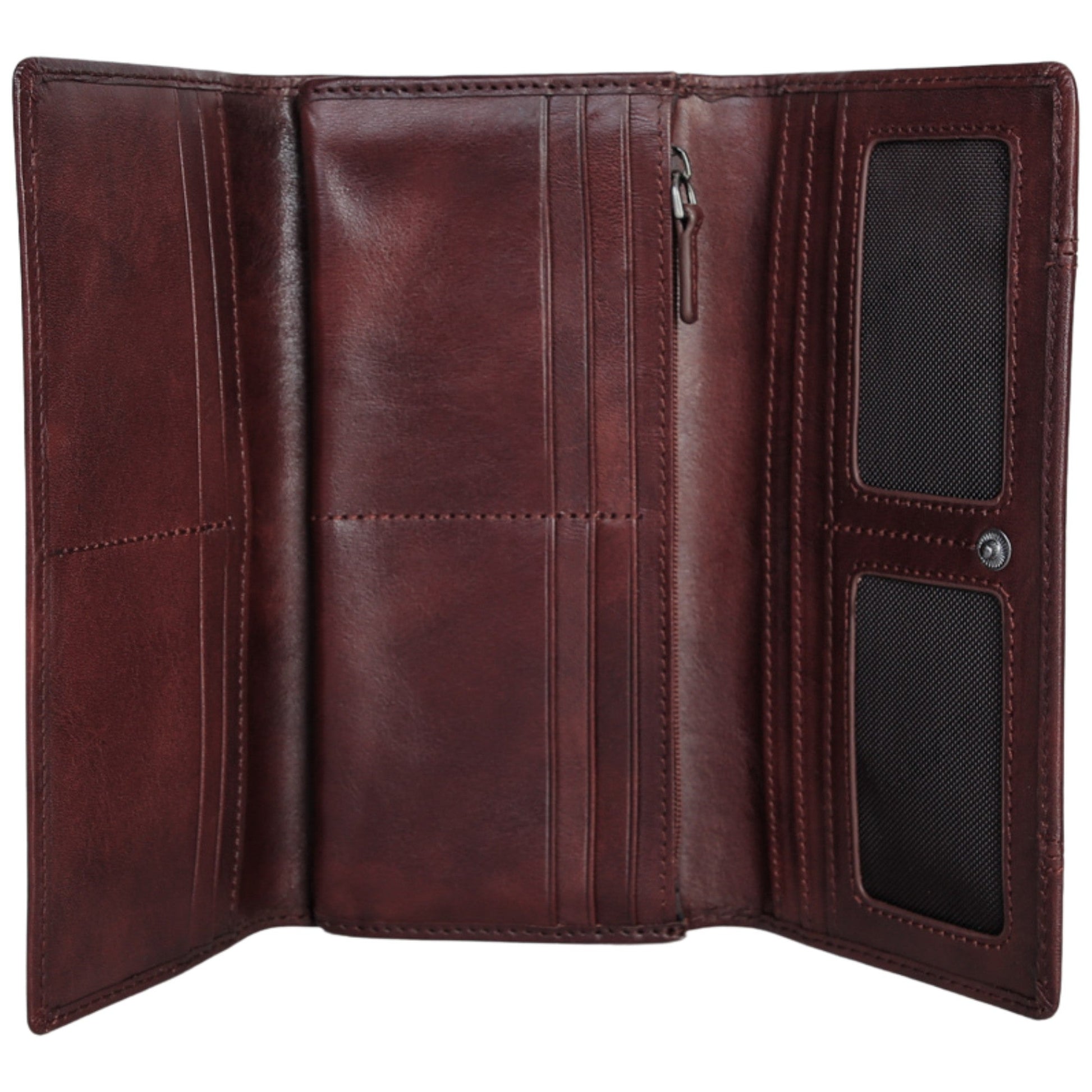 Mancini Wallets Mancini Pelle D’oro RFID Secure Trifold Wallet