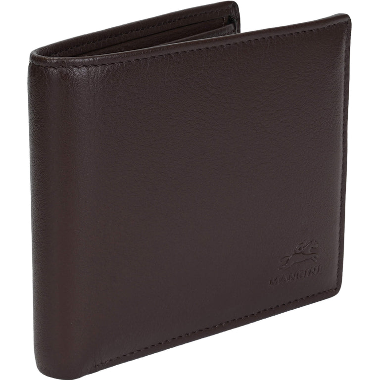 Mancini Wallets Mancini Sonoma RFID Secure Center Wing Wallet