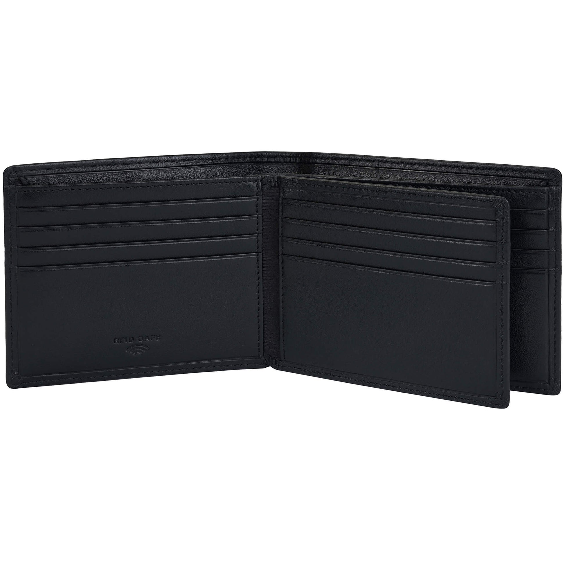 Mancini Wallets Mancini Sonoma RFID Secure Center Wing Wallet